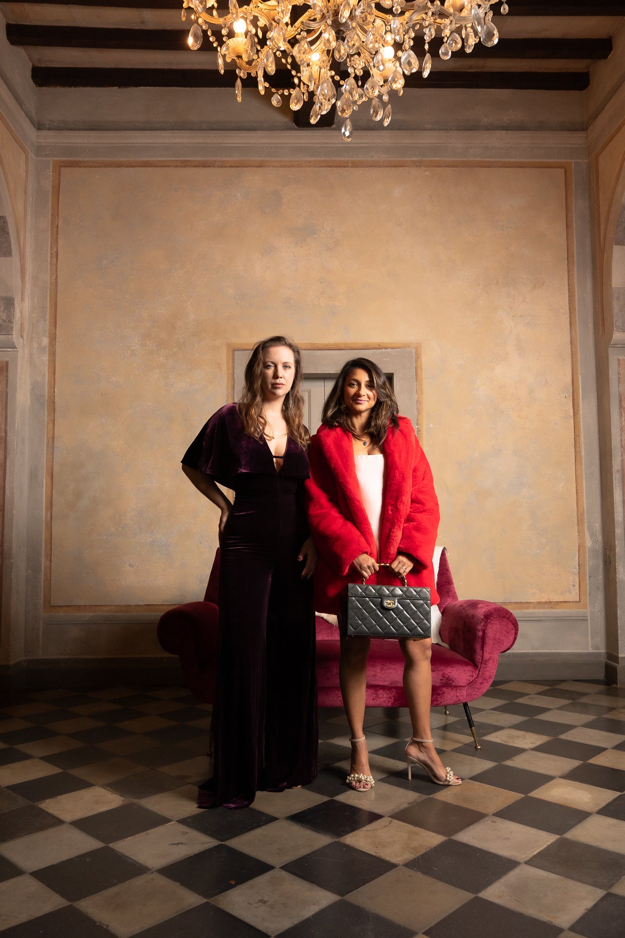 Afsheen and Samantha, co-founders of Cōpḍī